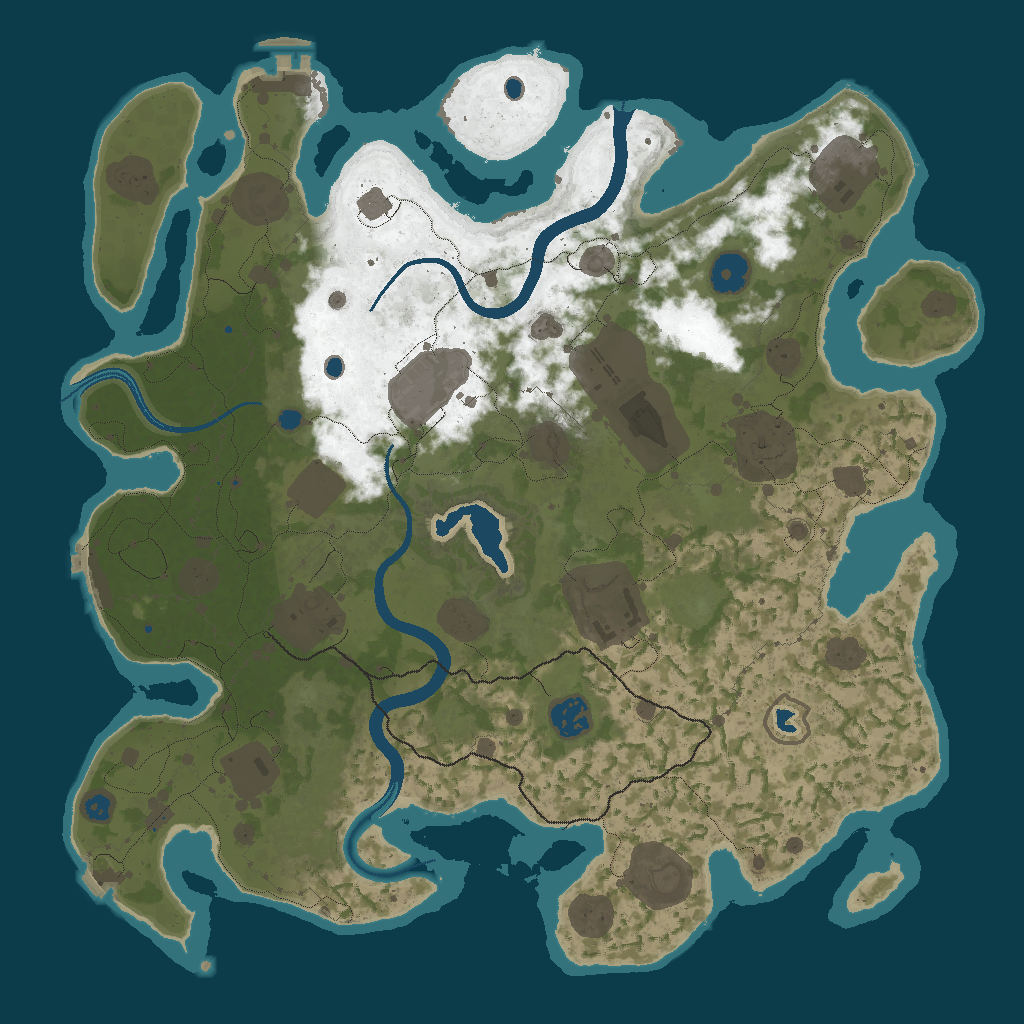 Procedural Map · 12617 · 4000