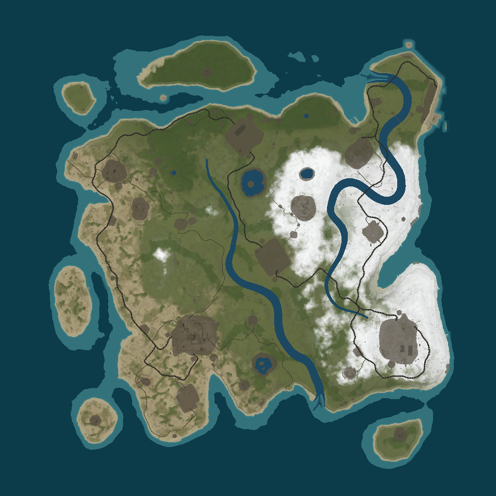 Procedural Map · 13117 · 3000