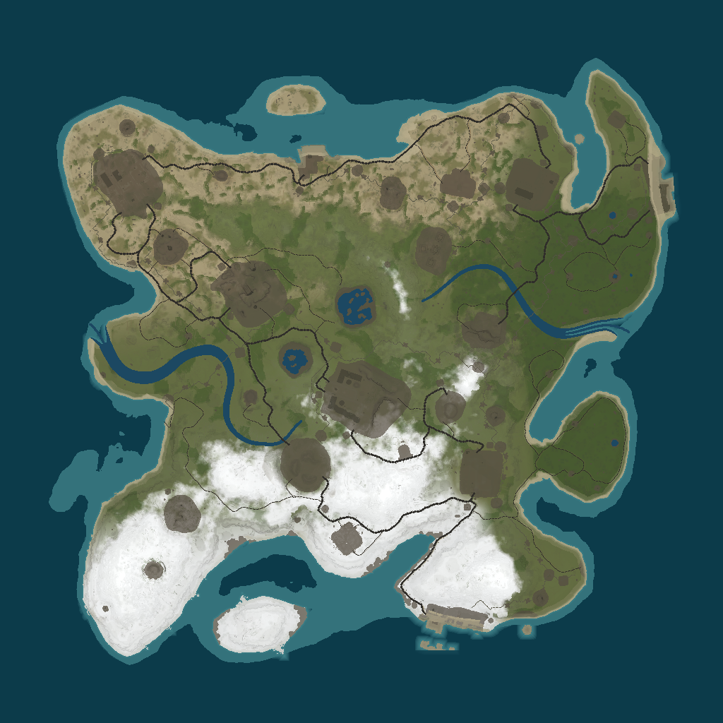 Procedural Map · 654878 · 3000
