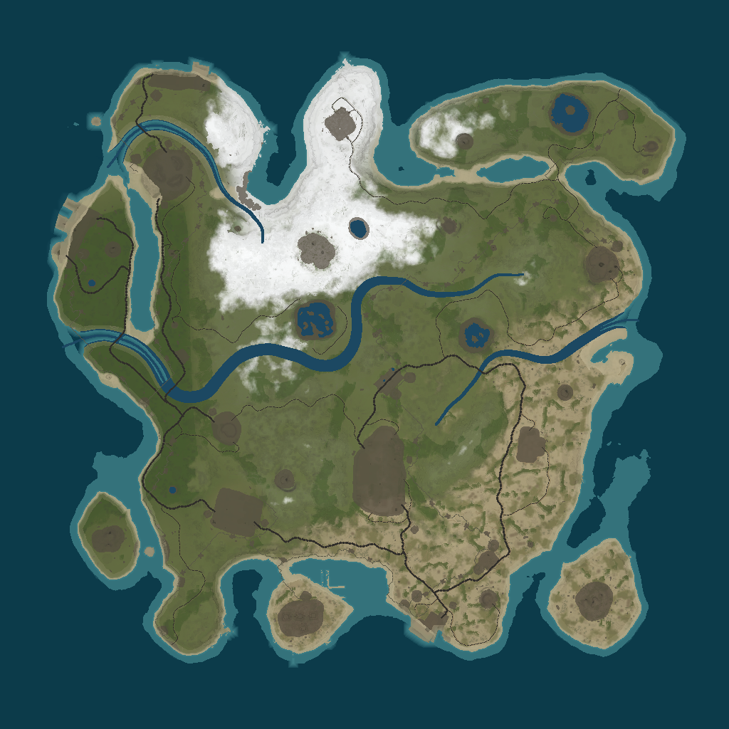 Procedural Map · 123456789 · 3000