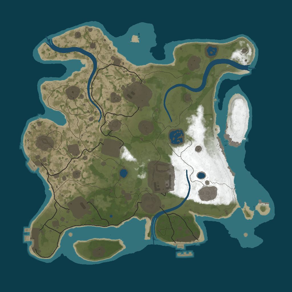 Procedural Map · 696969 · 3000