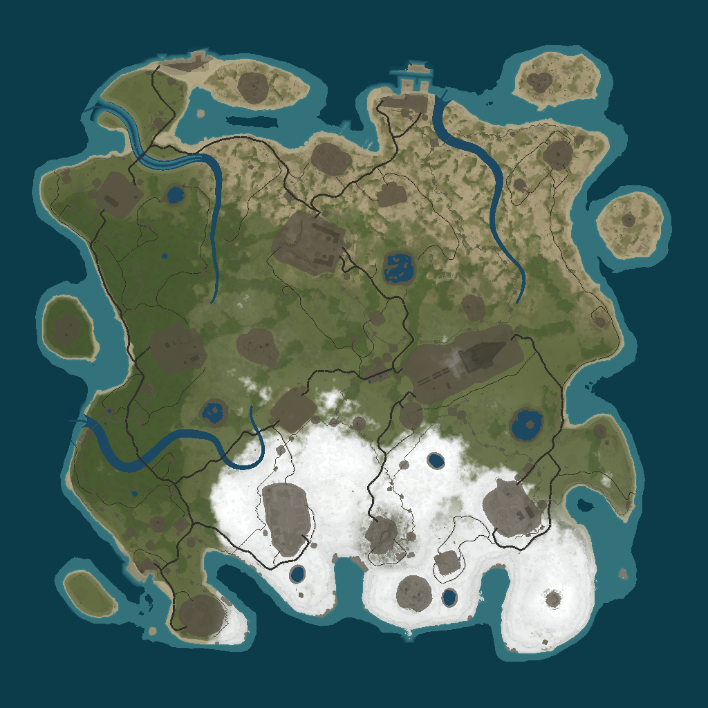 Procedural Map · 1432957479 · 3500