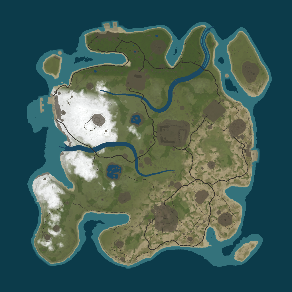 Procedural Map · 29070 · 3000