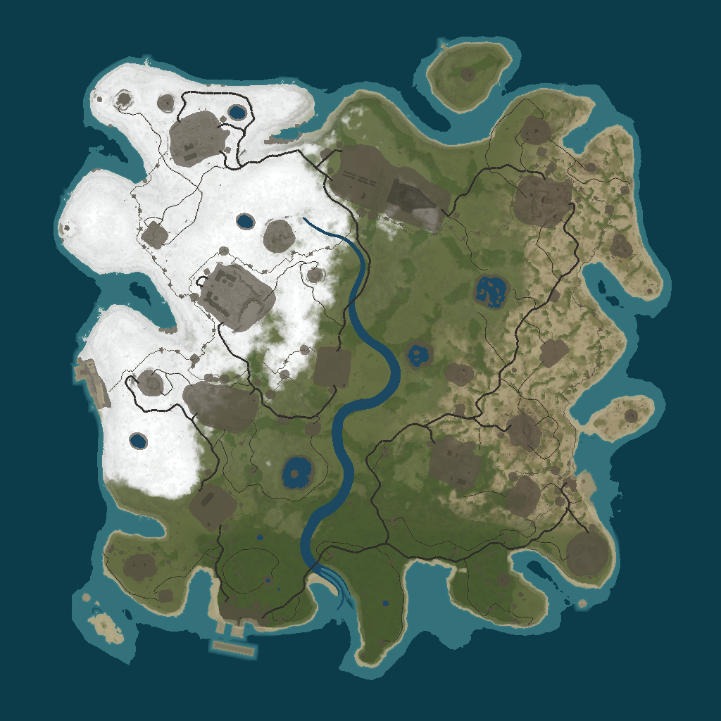 Procedural Map · 1338948555 · 3500