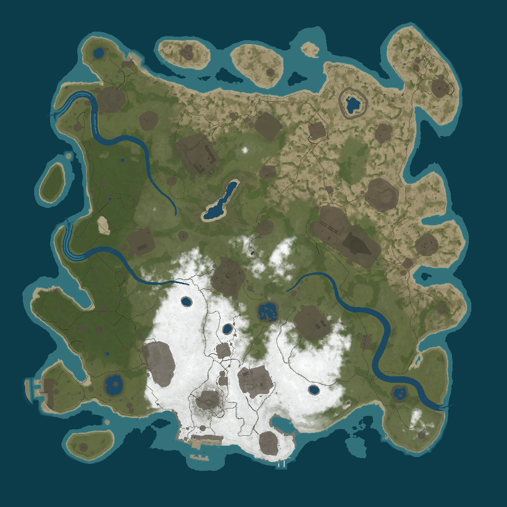 Procedural Map · 2021721176 · 4000