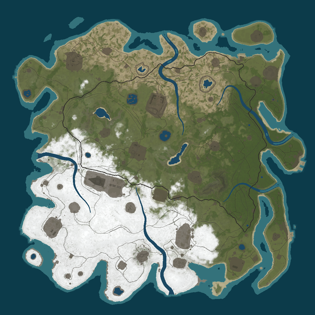 Procedural Map · 21217 · 4500