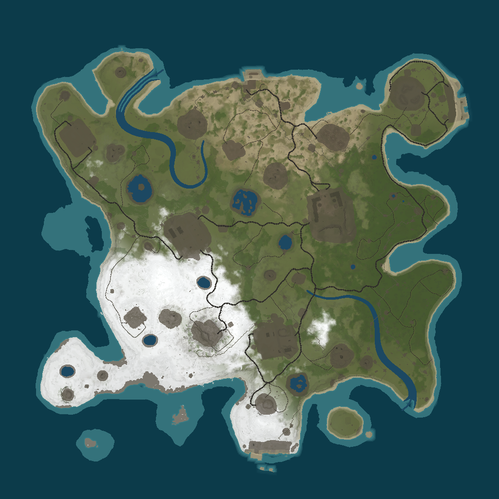 Procedural Map · 13371337 · 3000