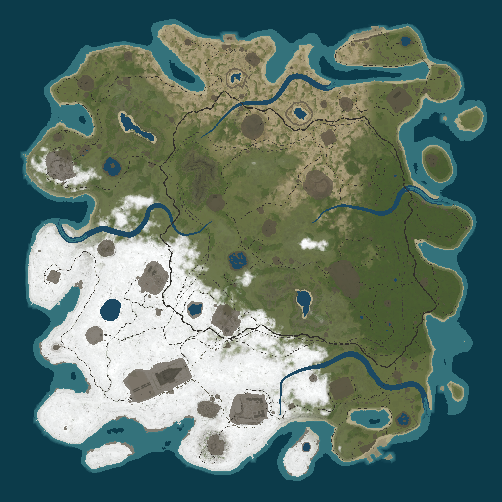 Procedural Map · 60 · 4500