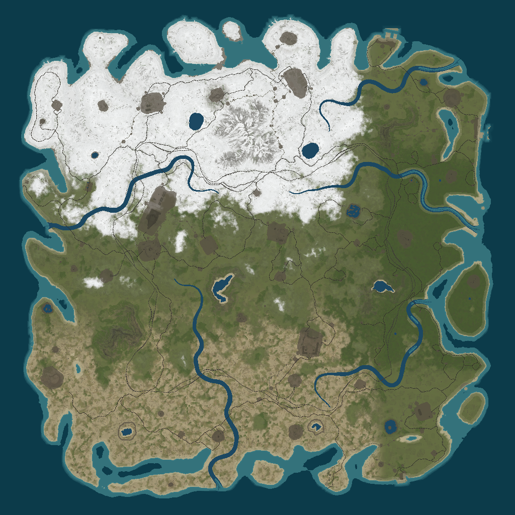 Procedural Map · 17822 · 6000