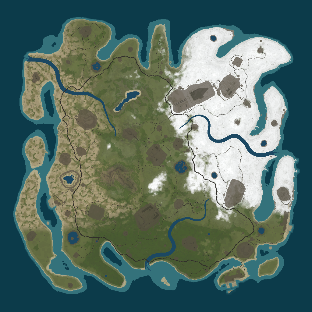 Procedural Map · 12757 · 4000