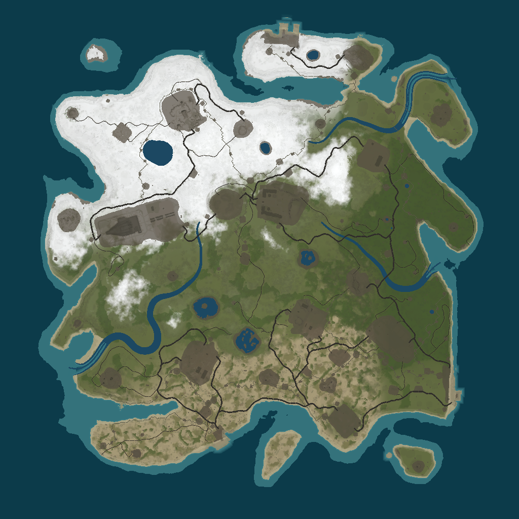 Procedural Map · 523 · 3500