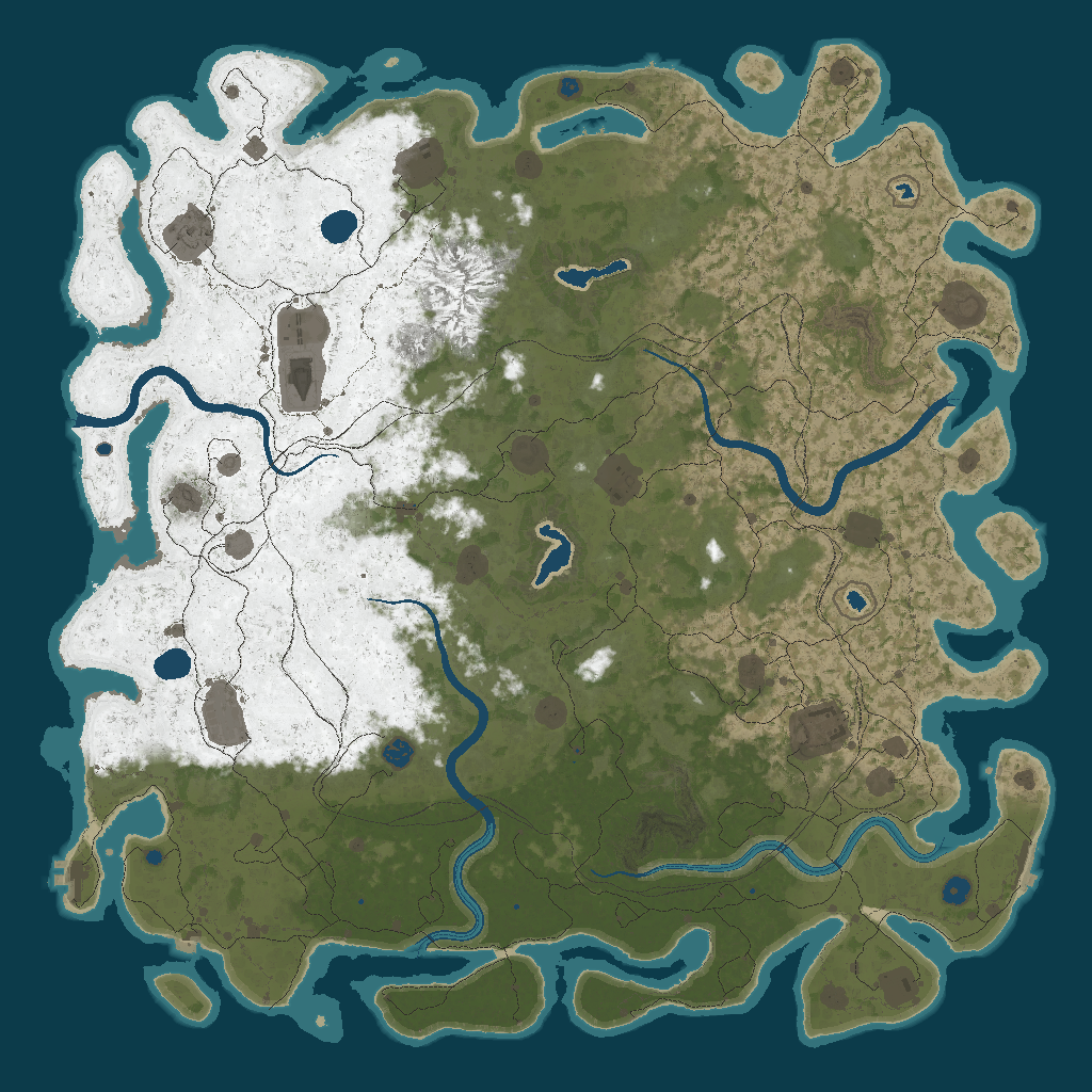 Procedural Map · 12433 · 6000