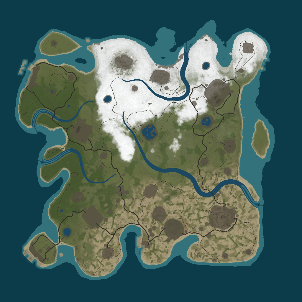 Procedural Map · 1 · 3200