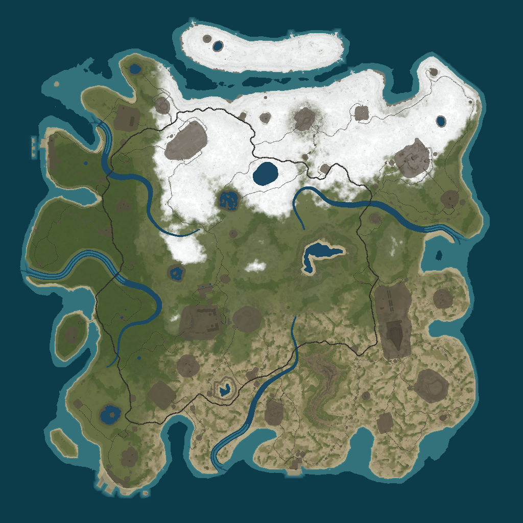 Procedural Map · 1 · 4096