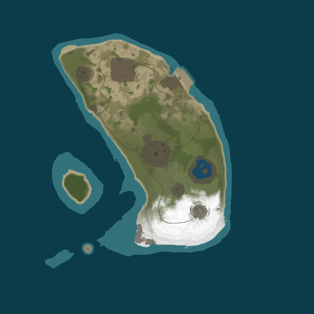Procedural Map · 50000 · 1600