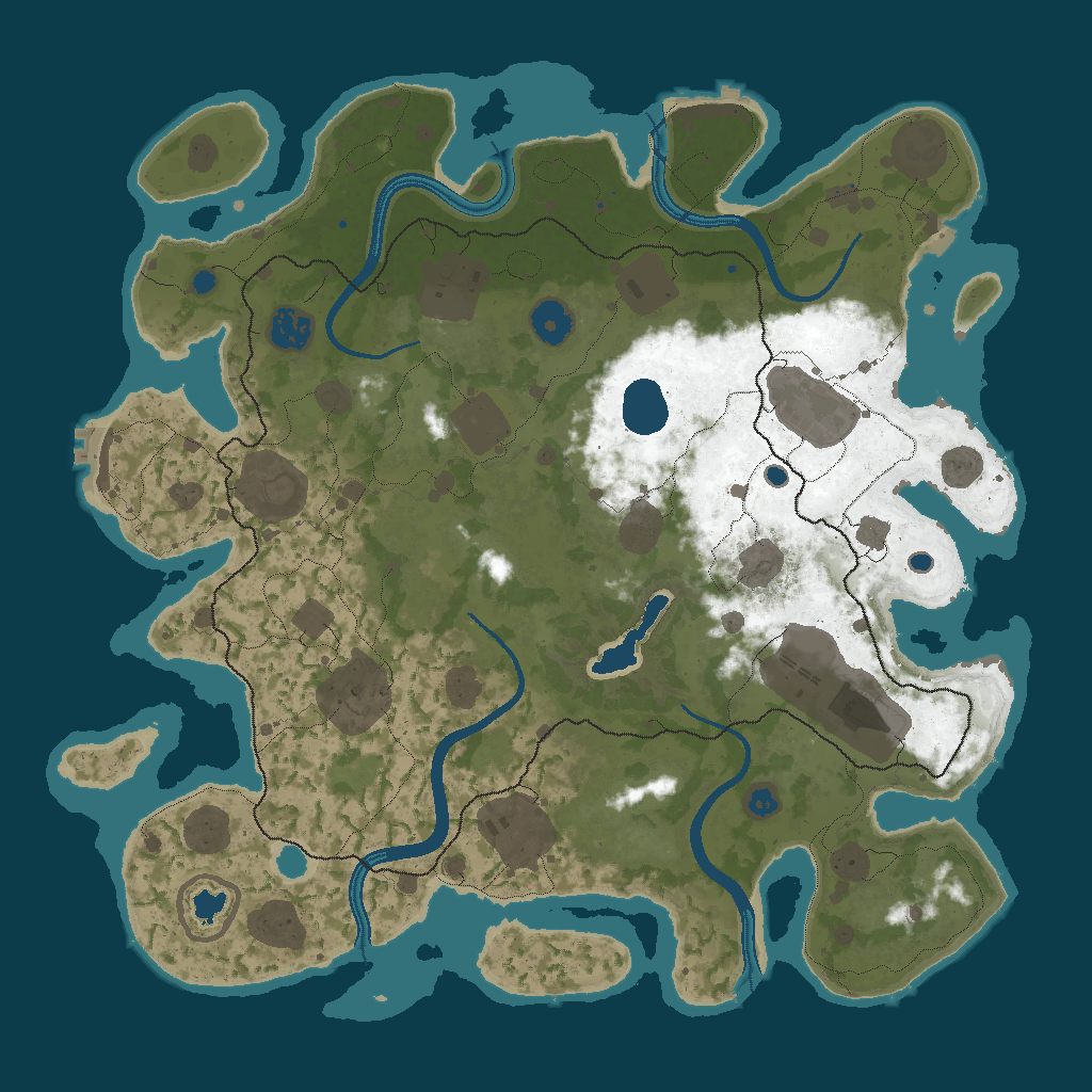 Procedural Map · 1337 · 4000