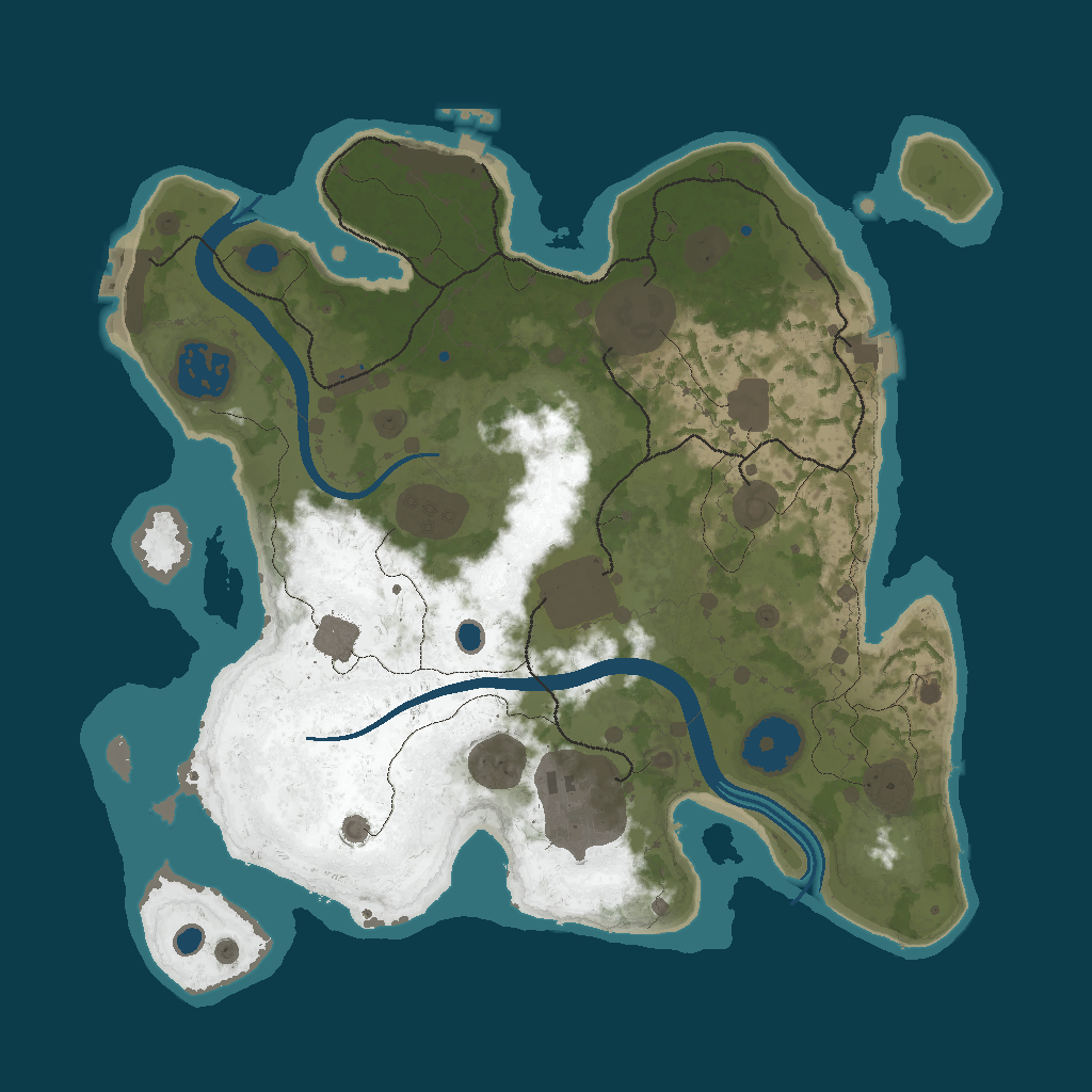 Procedural Map · 23127 · 3000