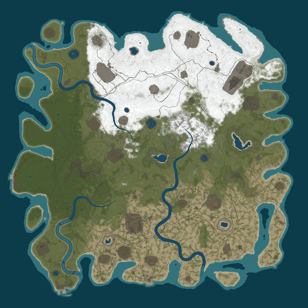 Procedural Map · 1 · 5000