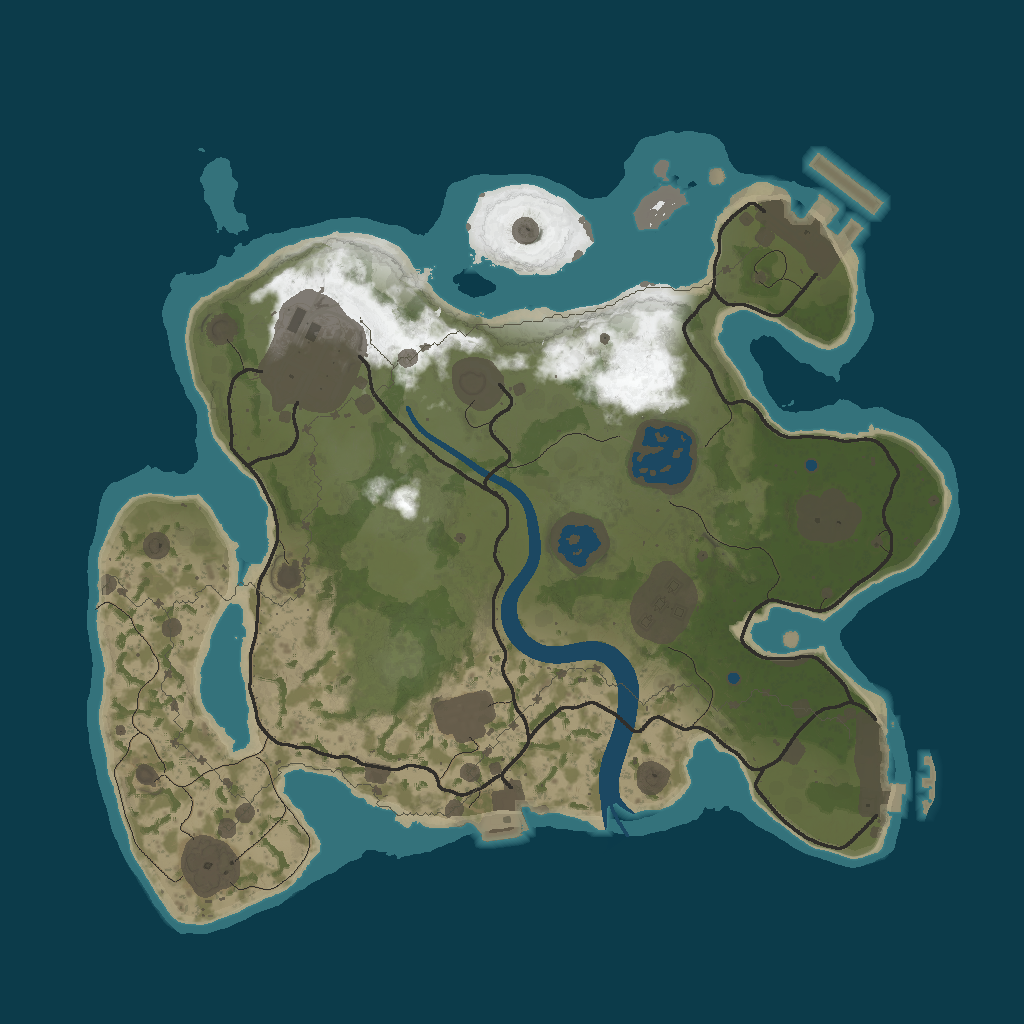 Procedural Map · 345345 · 2500