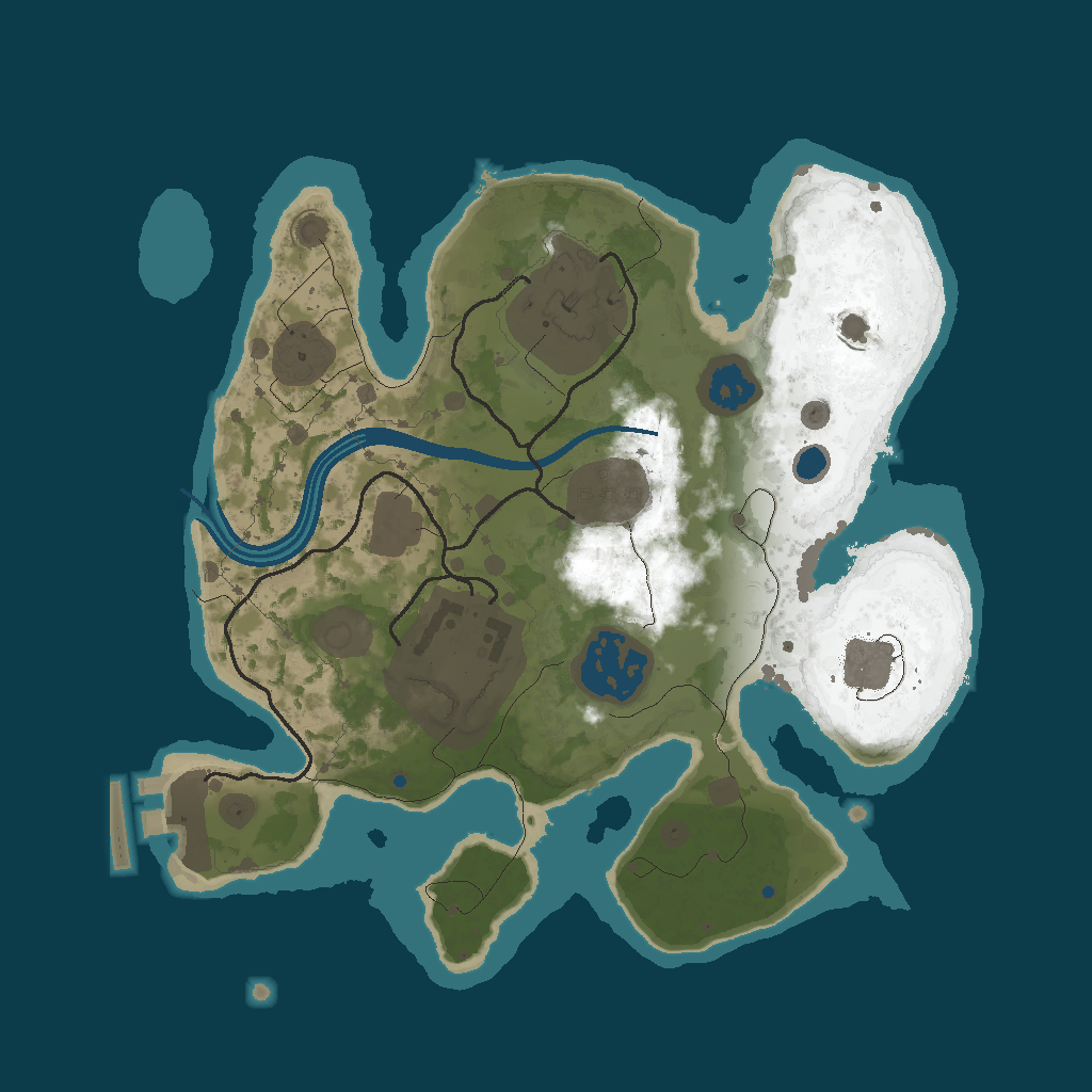 Procedural Map · 2500 · 2500