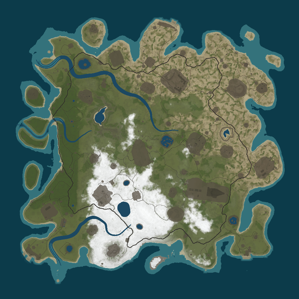 Procedural Map · 6443 · 4000