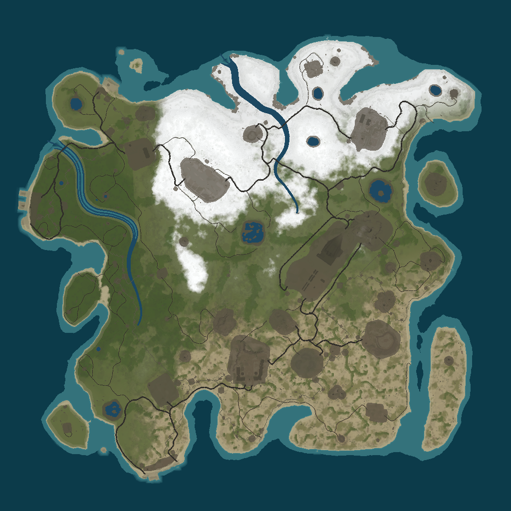 Procedural Map · 1 · 3500