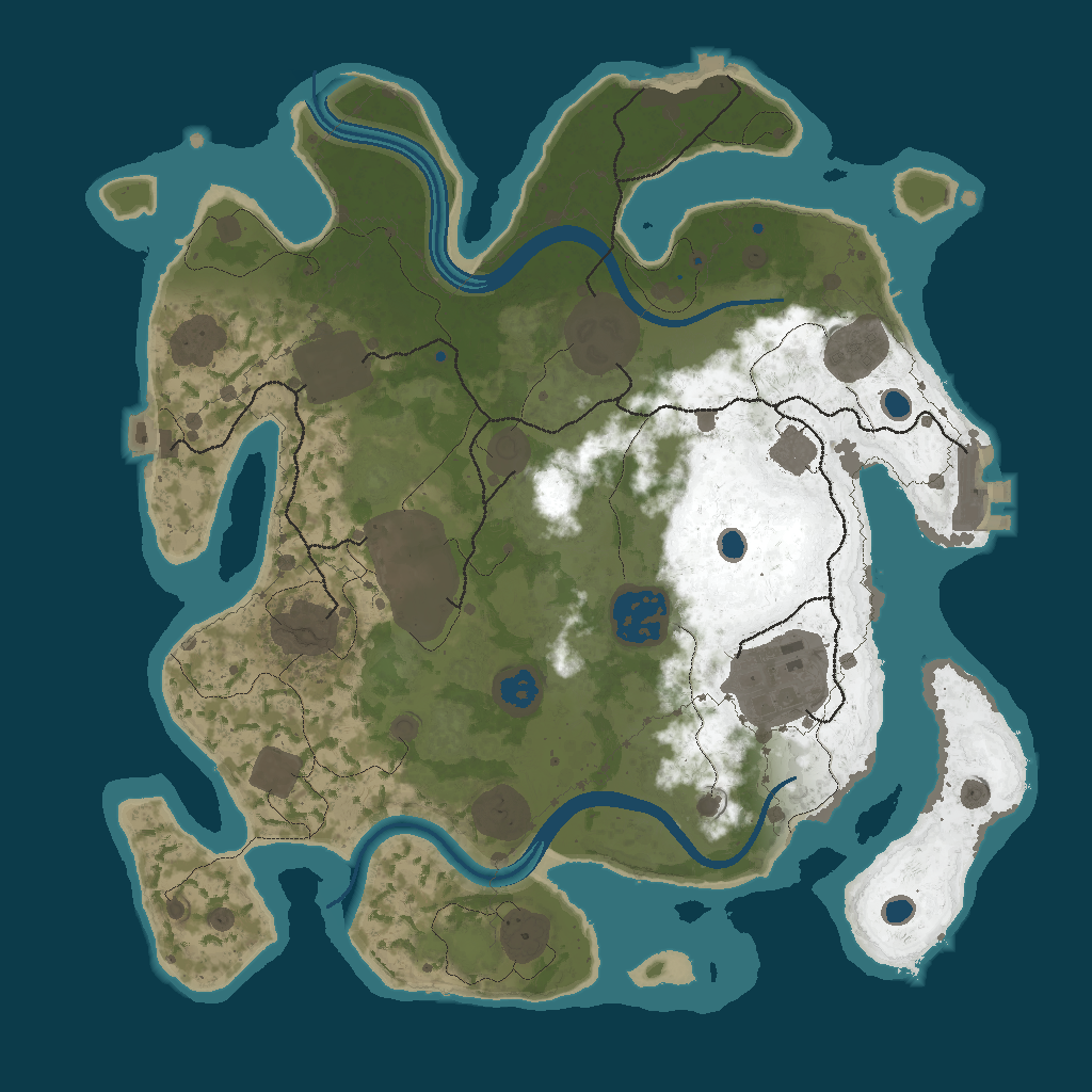 Procedural Map · 7464 · 3000