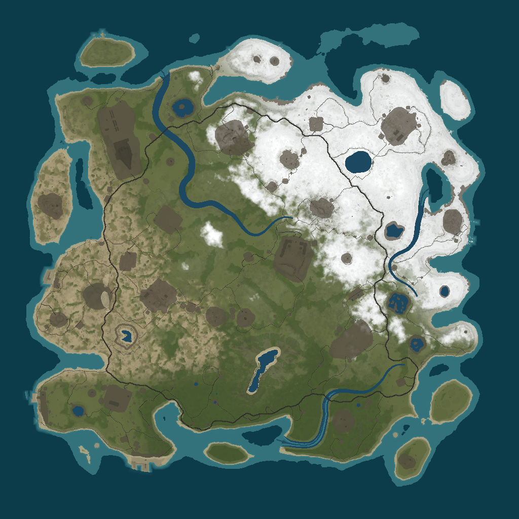 Procedural Map · 1234567890 · 4000