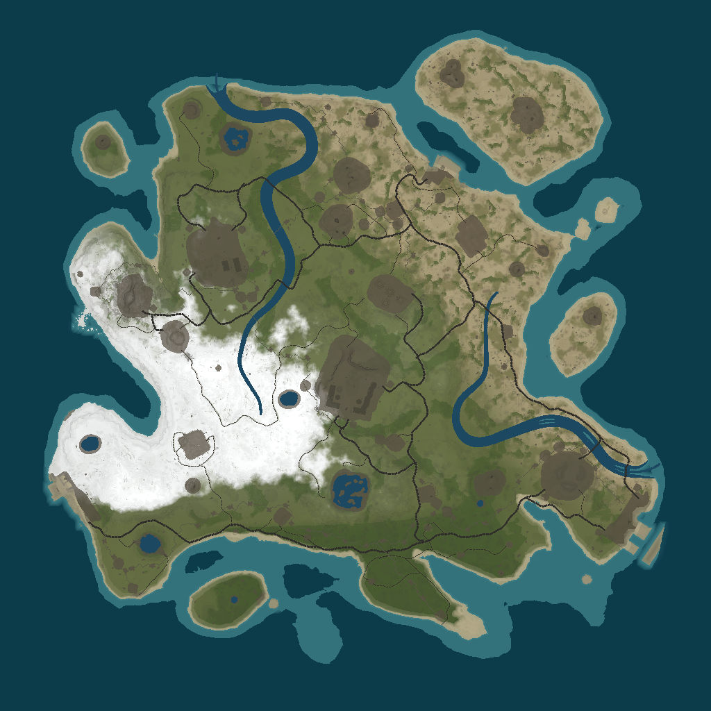 Procedural Map · 18338 · 3000