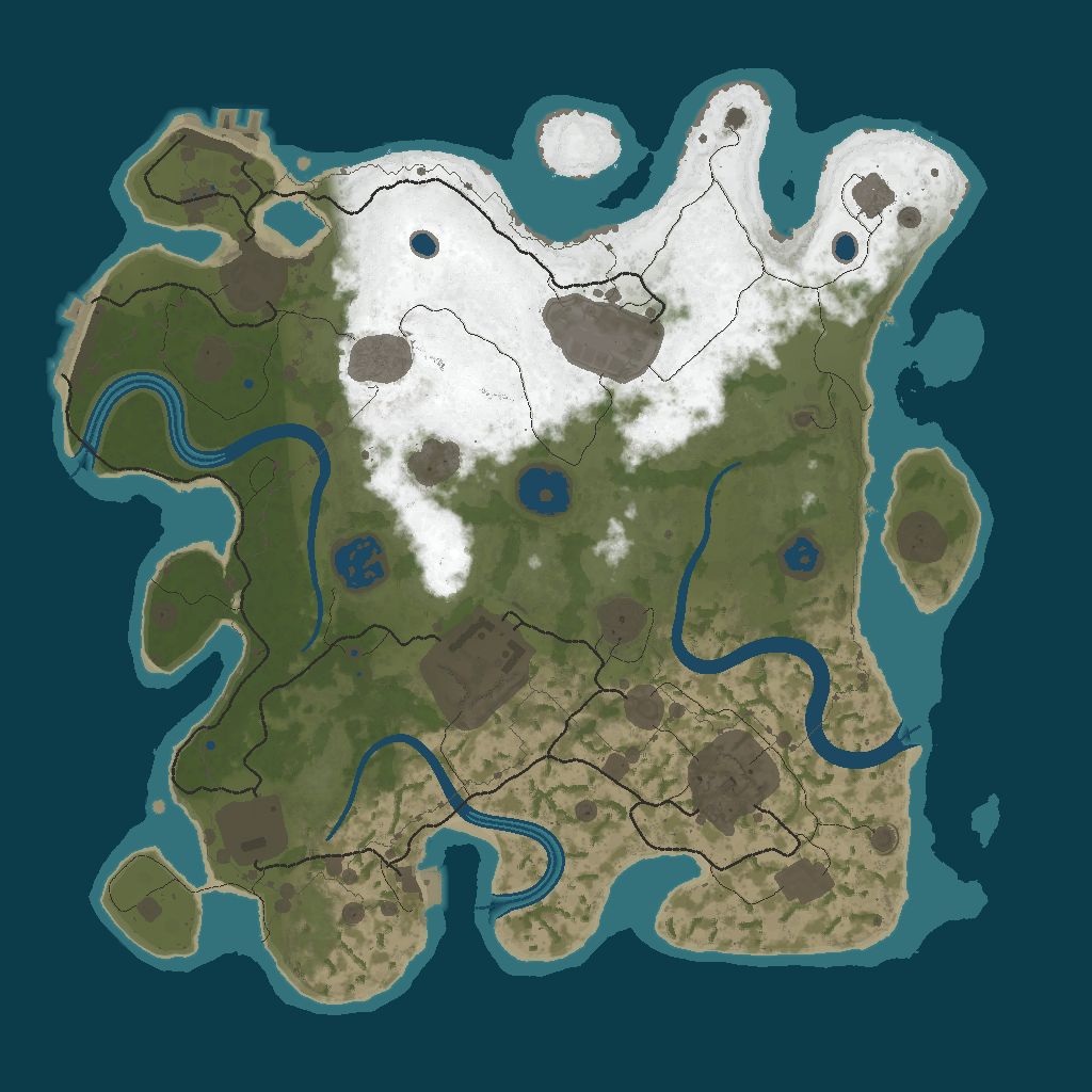 Procedural Map · 1 · 3300
