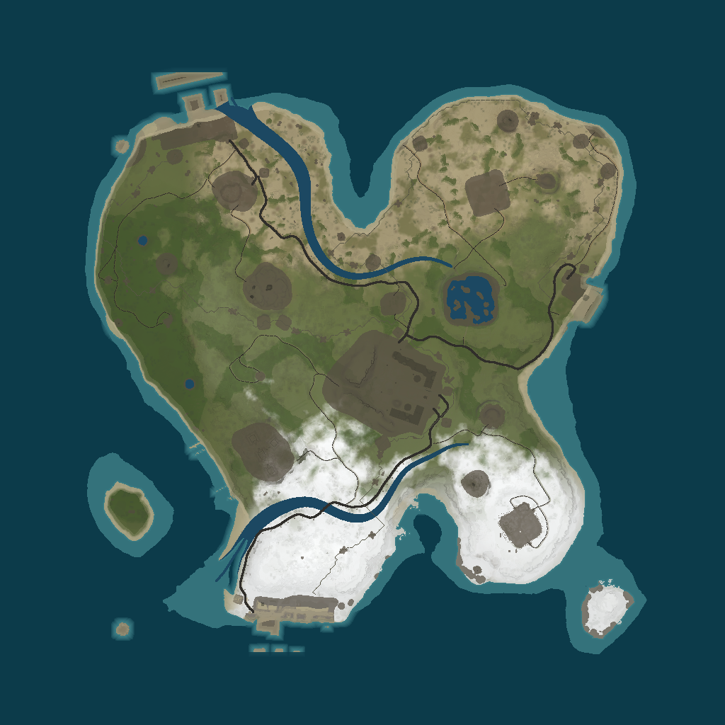 Procedural Map · 50000 · 2200