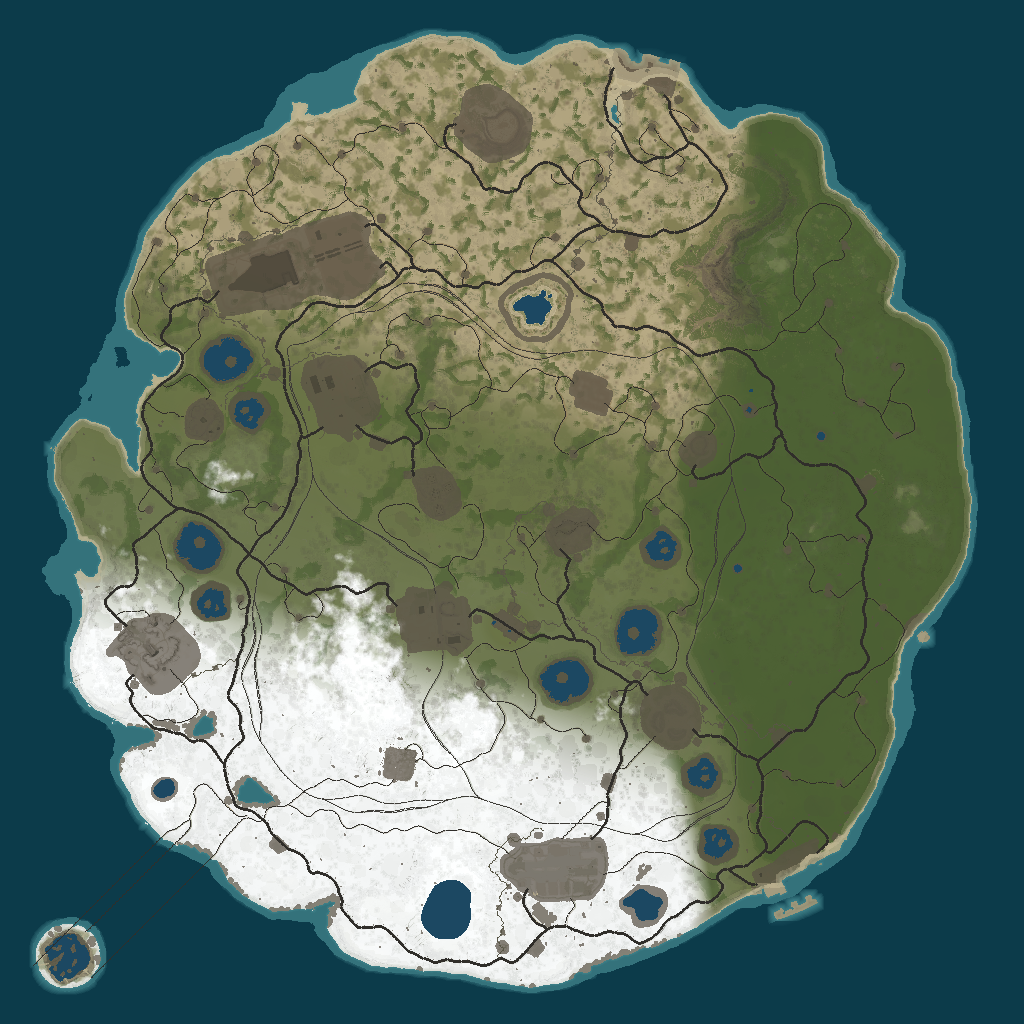 Procedural Map · 1 · 3500