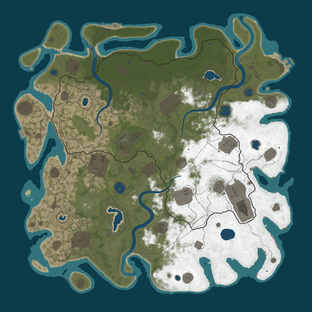 Procedural Map · 287 · 4500