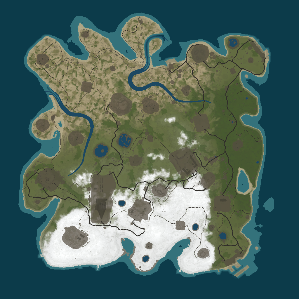 Procedural Map · 777888777 · 3500