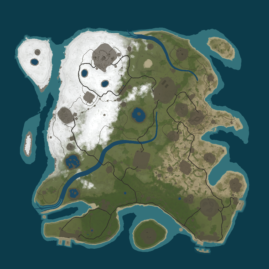 Procedural Map · 31833 · 3000