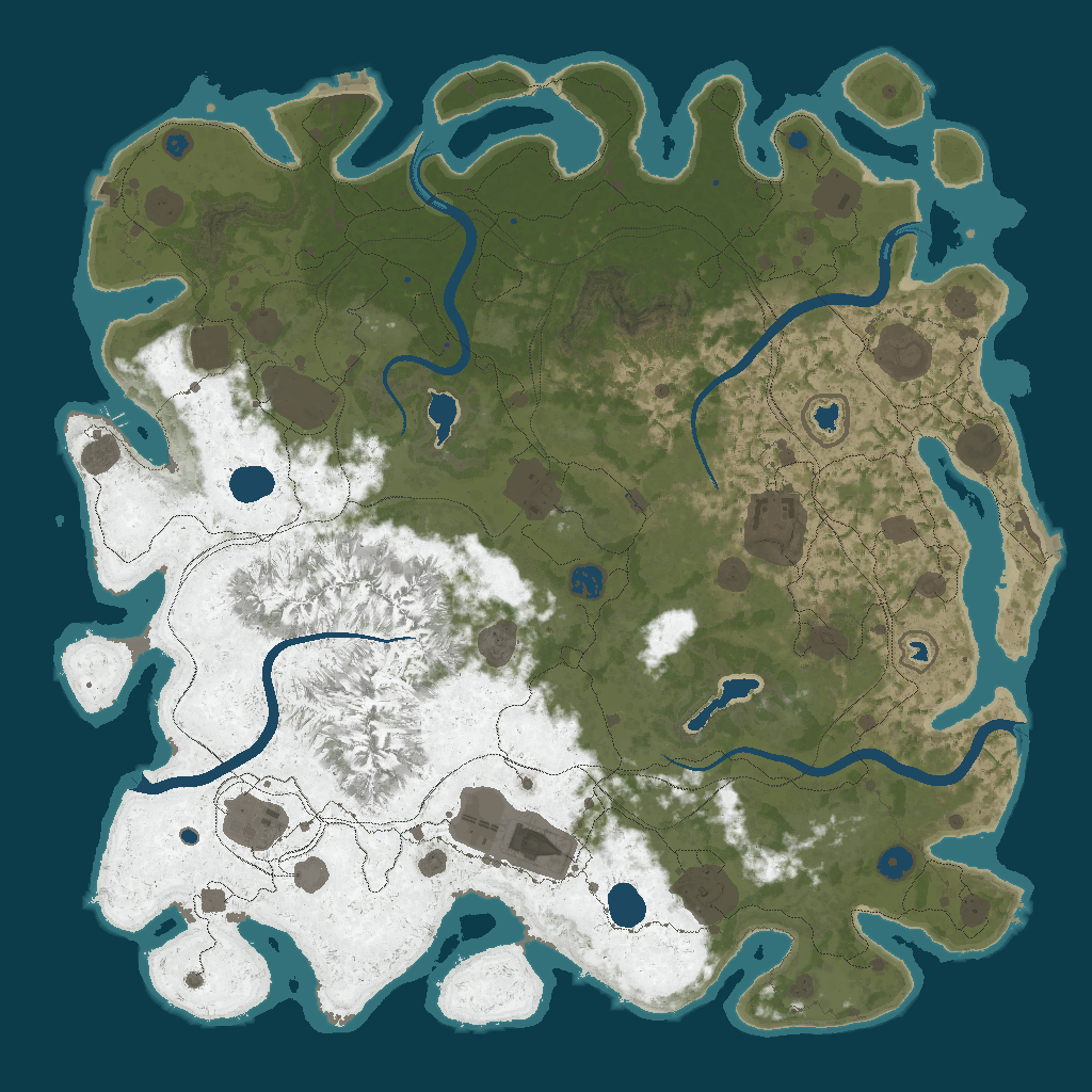 Procedural Map · 6666 · 5000