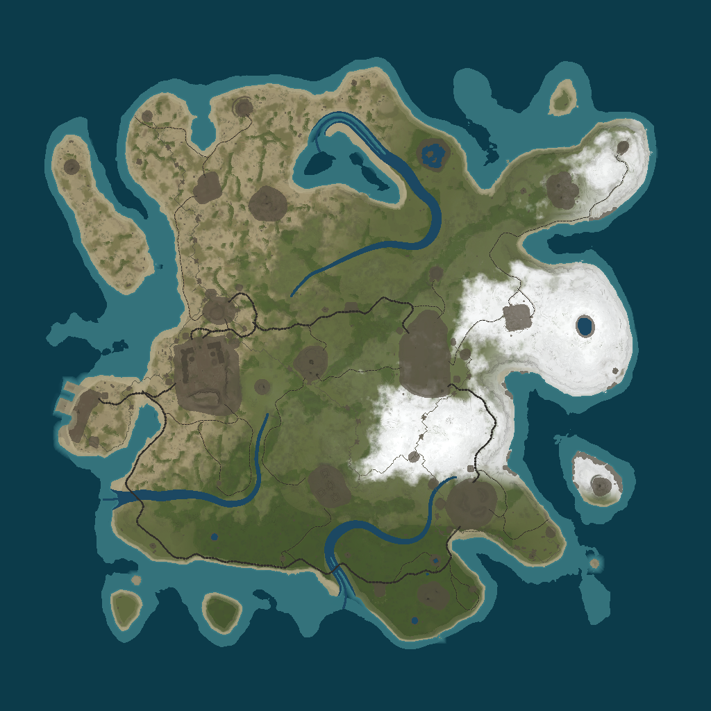 Procedural Map · 16682 · 3000