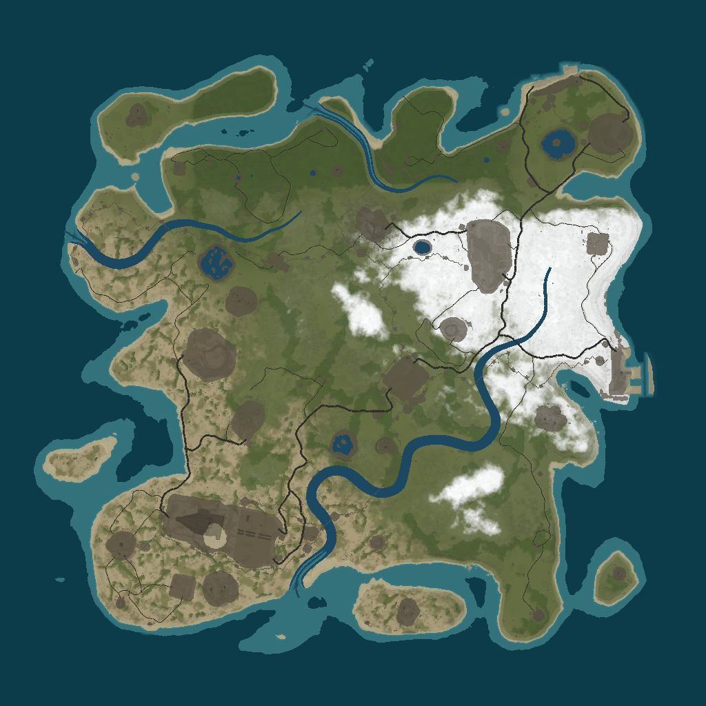 Procedural Map · 1337 · 3500