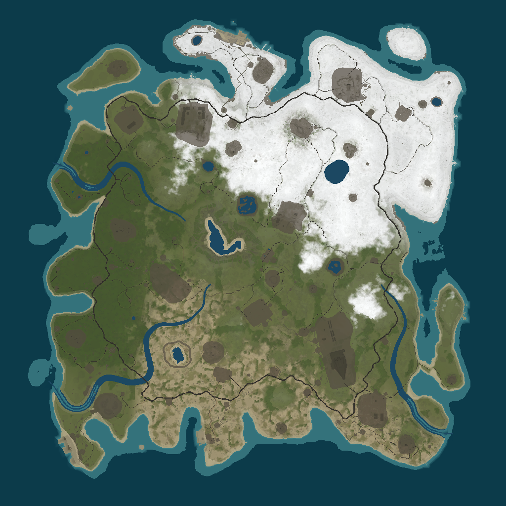 Procedural Map · 353411 · 4000