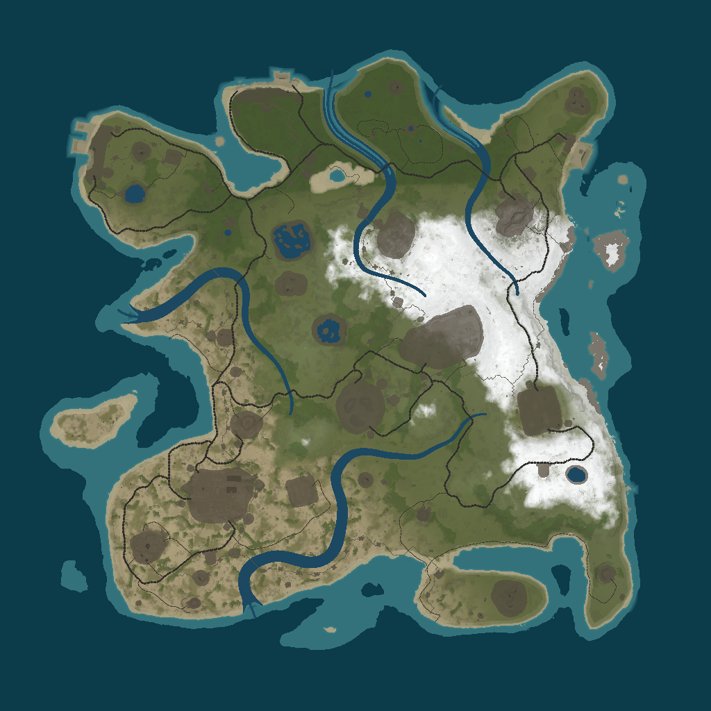 Procedural Map · 1337 · 3000