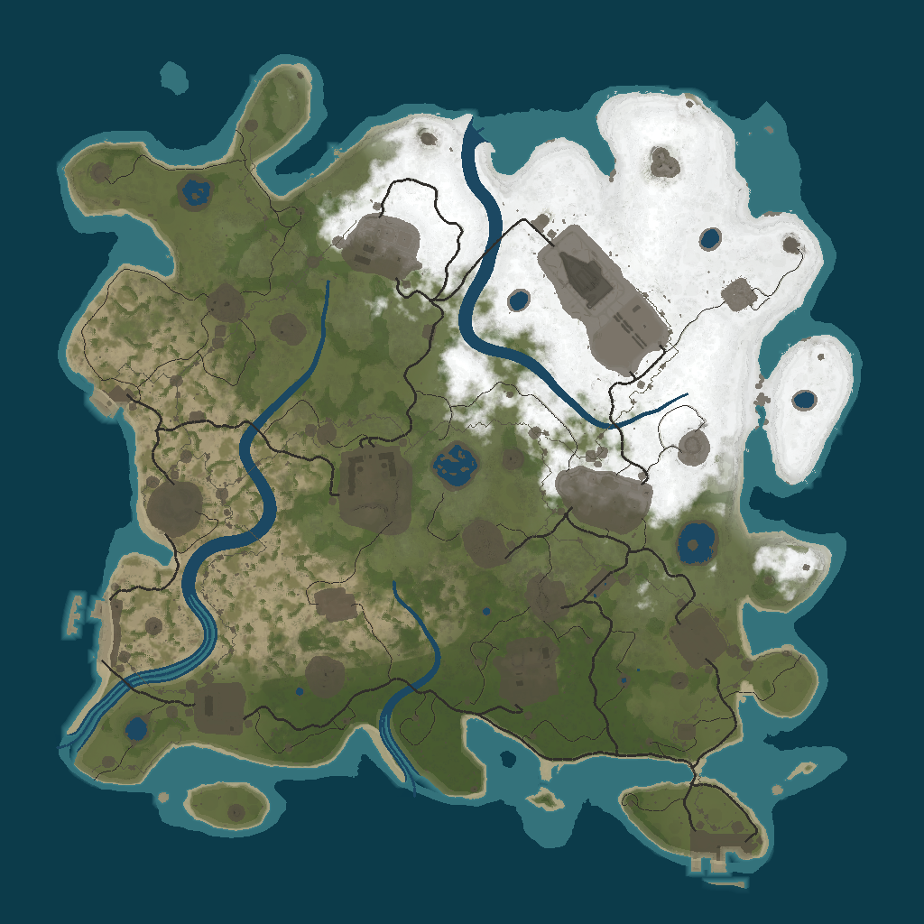 Procedural Map · 1525089927 · 3500