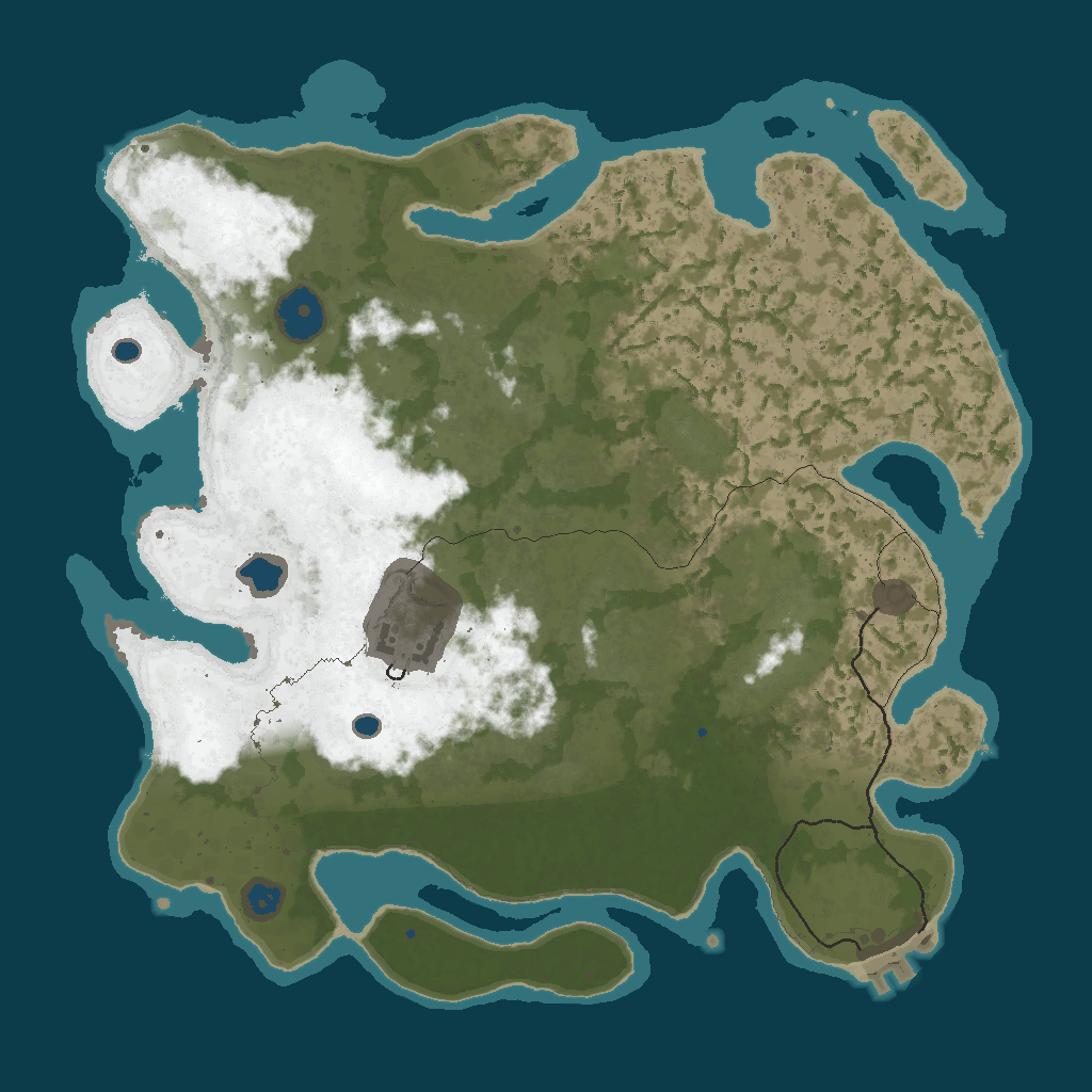 Procedural Map · 4286489 · 3500