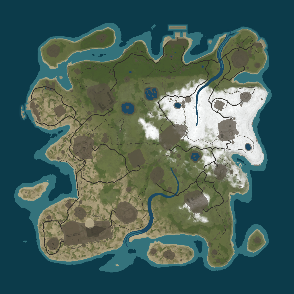 Procedural Map · 1337 · 3500