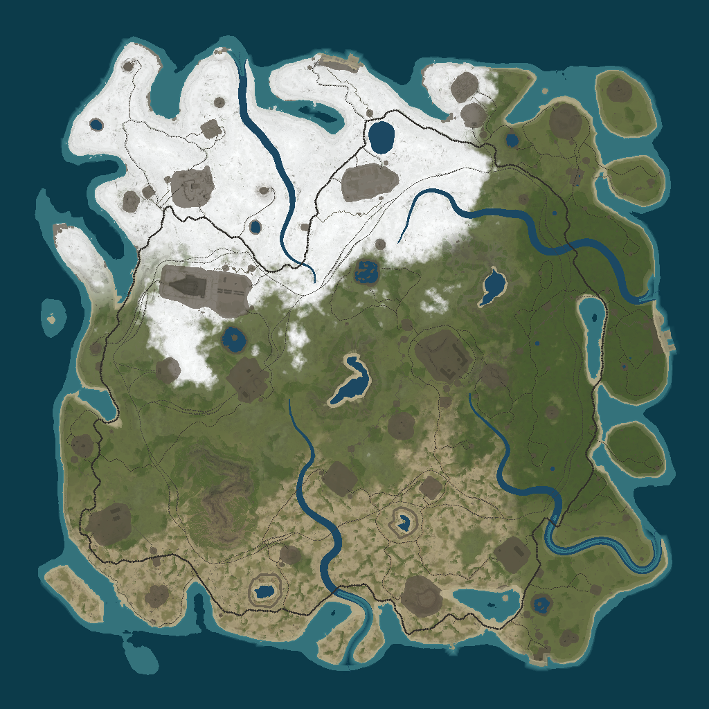 Procedural Map · 58292 · 4500