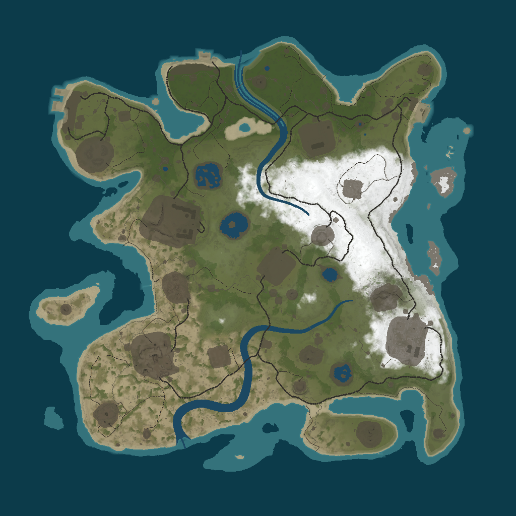 Procedural Map · 1337 · 3000