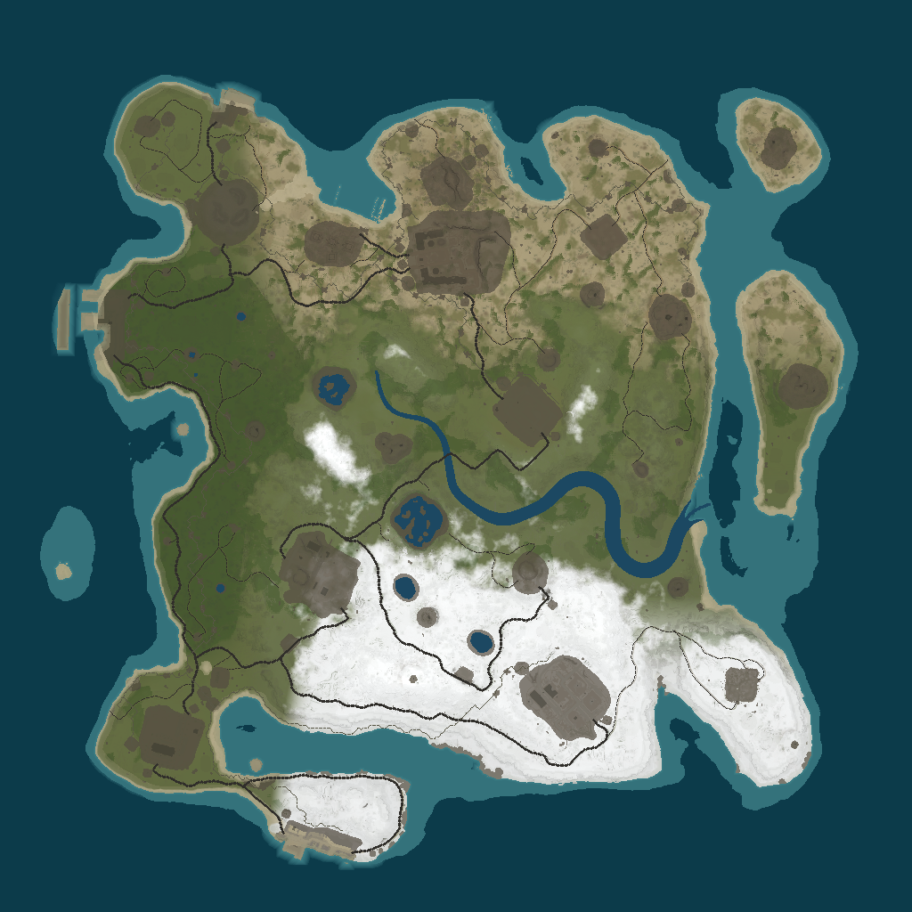 Procedural Map · 724032134 · 3000