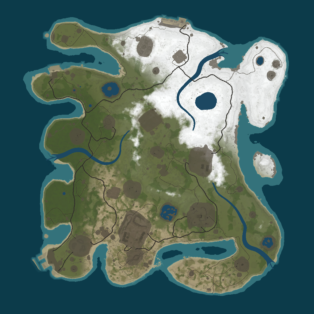 Procedural Map · 3250 · 3000