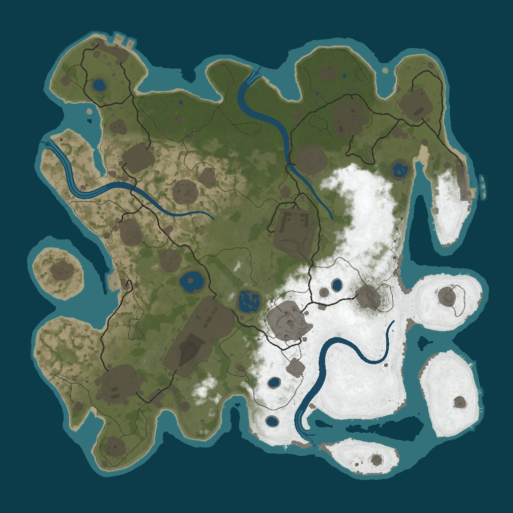 Procedural Map · 69420 · 3500