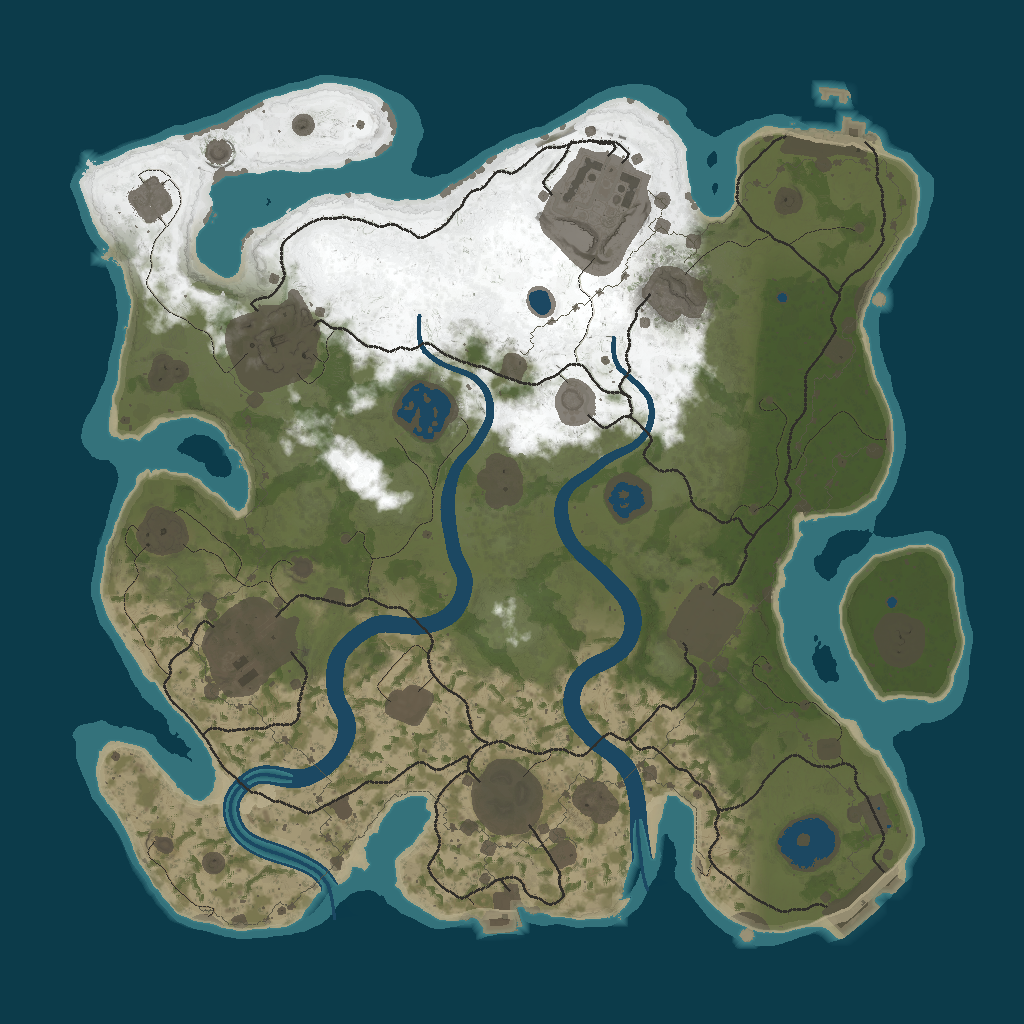 Procedural Map · 12367 · 3000