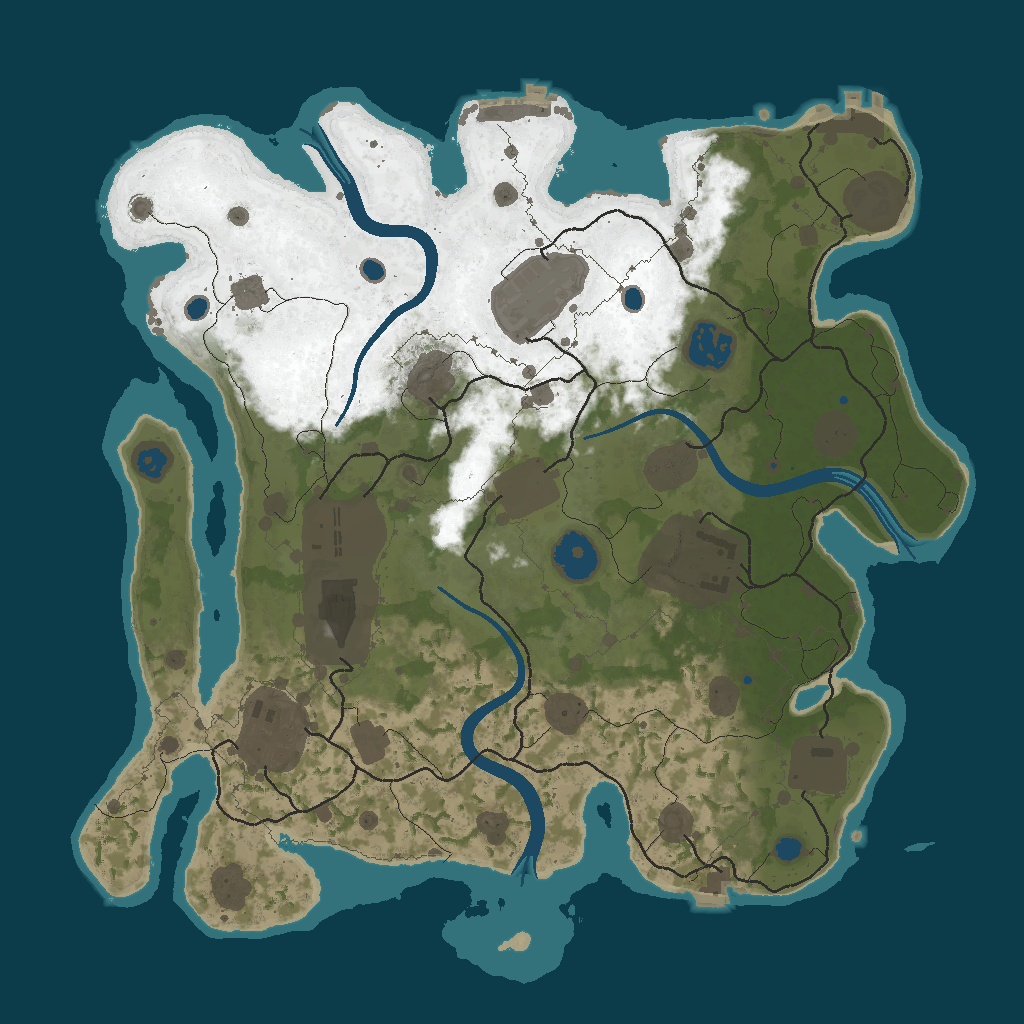 Procedural Map · 1405122311 · 3500